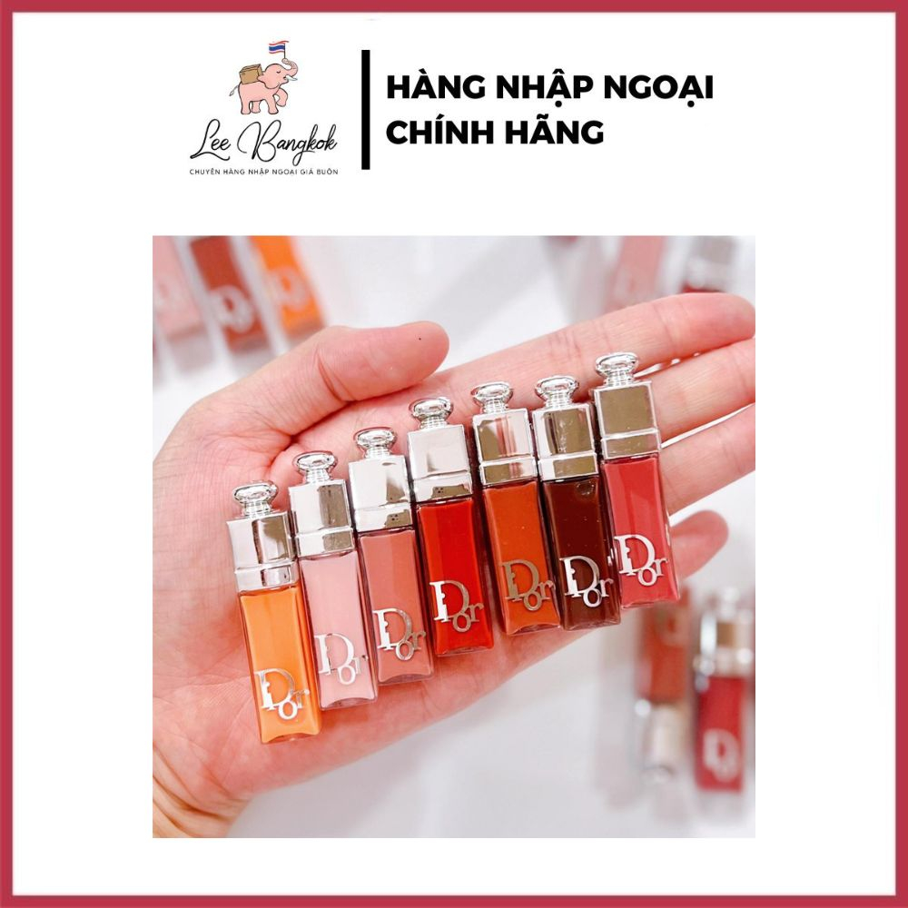 Son Dưỡng Đủ Màu Dior Addict Lip Maximizer Mini Unbox, Son Dưỡng Môi Giúp Giữ Độ Ẩm, Căng Bóng Môi