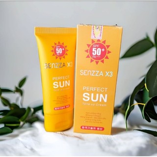 Kem chống nắng nâng tông senzza x3