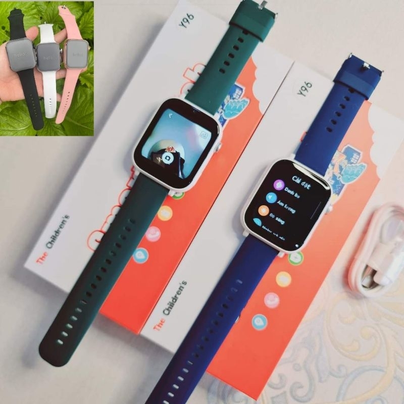 Mẫu mới đồng hồ lắp sim cao cấp Y96 nghe gọi,định vị , gọi video call
