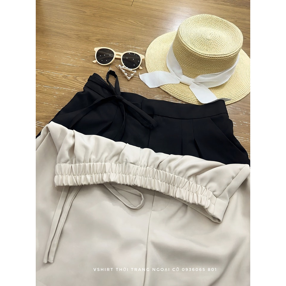 Quần Sooc Thắt Nơ Bigsize  VSHIRT