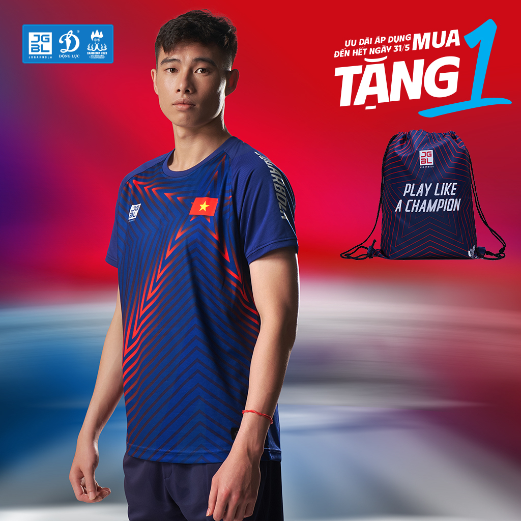 Áo phông đoàn thể thao Sea Games 32 MJ-AJ1019-11