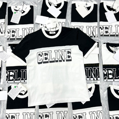 Áo Thun Nam Cotton In Chữ Cline Cao Cấp , Áo Phông Nam Cotton Phối Màu Cực Hot