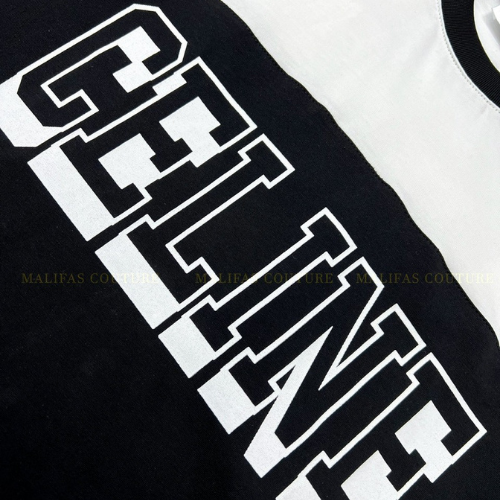 Áo Thun Nam Cotton In Chữ Cline Cao Cấp , Áo Phông Nam Cotton Phối Màu Cực Hot