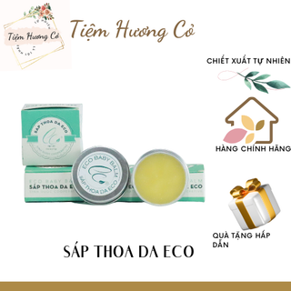 Sáp thoa da bé ECO 17g - Làm dịu da, giữ ấm, sản phẩm an toàn cho bé, chiết xuất tự nhiên.