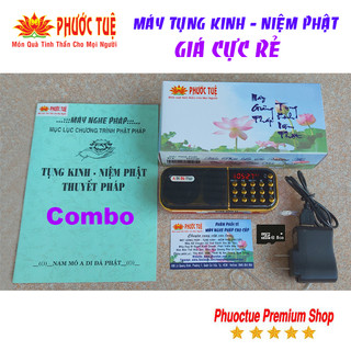 MÁY TỤNG KINH - NIỆM PHẬT - THUYẾT PHÁP RẺ - ĐẸP - BỀN, Máy Niệm Phật Mini Mã SP PT003, Hỗ Trợ Thẻ Nhớ/USB/FM