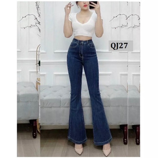 (Hàng loại 1 ) Quần Jeans Ống Pass - Loe Lưng Cao Form Đẹp