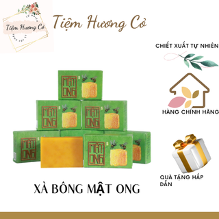 Xà bông Sinh Dược Mật ong (Bánh 100gr), xà bông tự nhiên, lành tính, xà bông thảo dược.