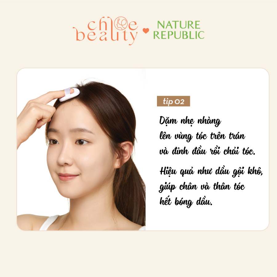 Phấn bột kiềm dầu NATURE REPUBLIC Provence Tea Tree No-sebum Powder 4g