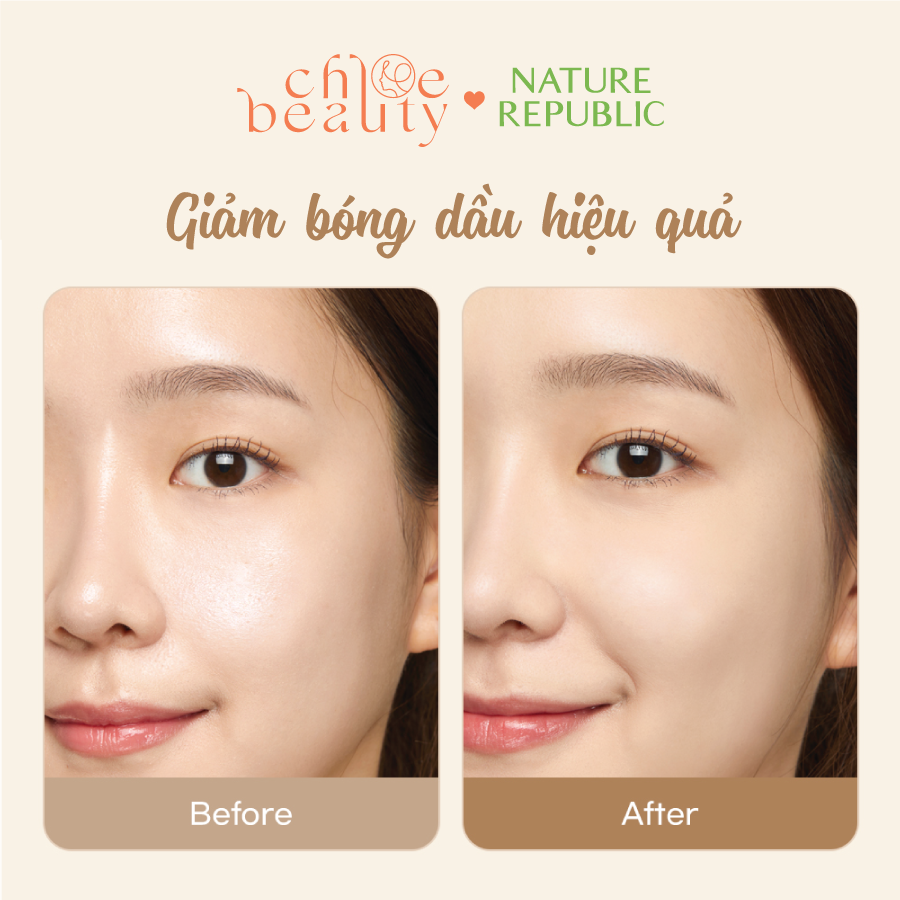 Phấn bột kiềm dầu NATURE REPUBLIC Provence Tea Tree No-sebum Powder 4g