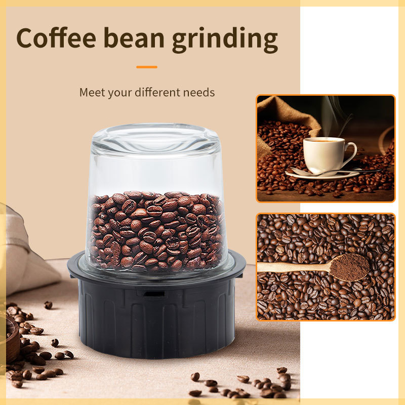 Máy Xay Sinh Tố Đa Năng SOKANY 186 - Máy Xay Hạt, Máy Xay Thịt Gia Dụng, Hai Cối Xay Tiện Lợi