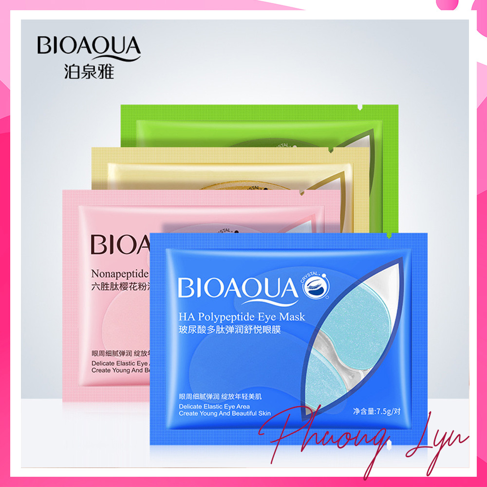 Mặt Nạ Mắt Bioaqua Collagen Chống Bọng Mắt Giảm Thâm Mask Dưỡng Ẩm Da Mắt Nội Địa Trung | BigBuy360 - bigbuy360.vn