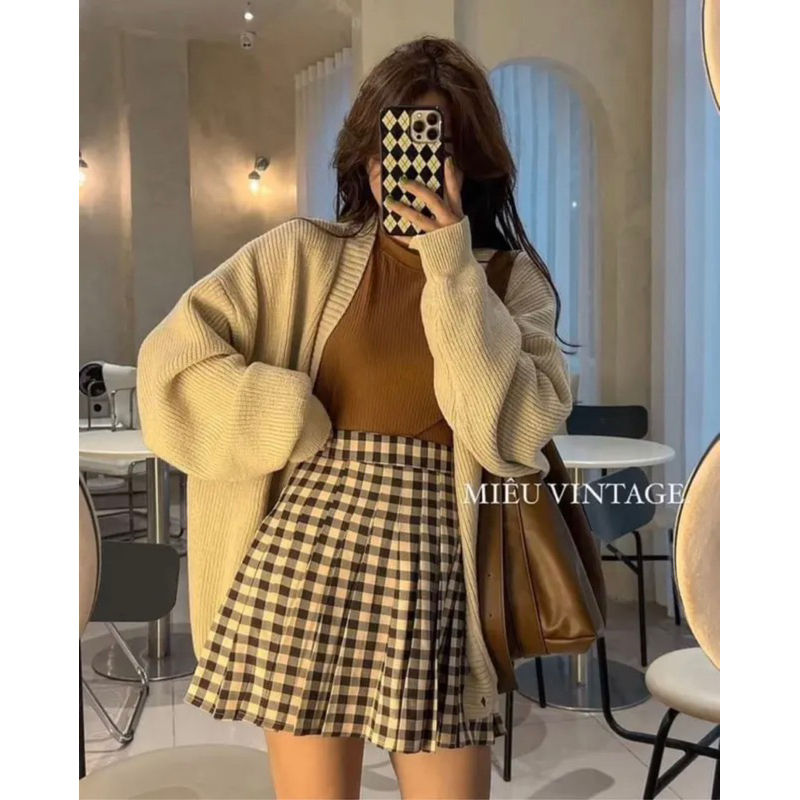 Áo croptop tay dài chất tăm mềm tay xỏ ngón