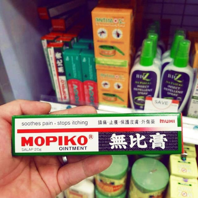 Kem Mopiko Bôi Ngoài Da Ngăn Muỗi Đốt, Côn Trùng Cắn, Giảm Ngứa, Ngừa Sẹo 20g