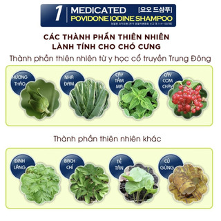 Sữa Tắm Trị Viêm Da Cho Chó Budle' Budle
