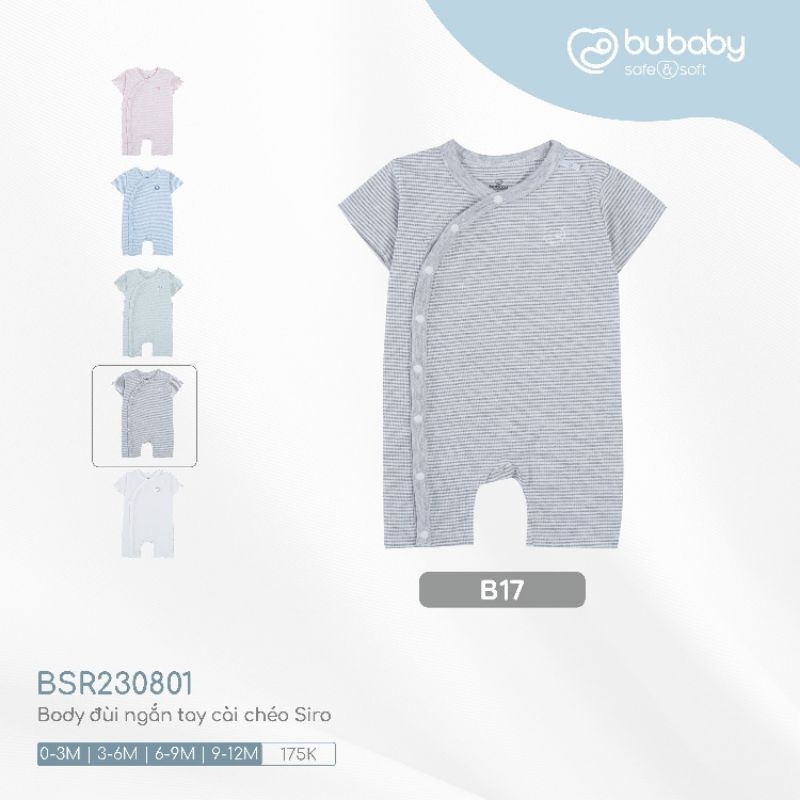 Body đùi cài chéo Bubaby 0M-12M