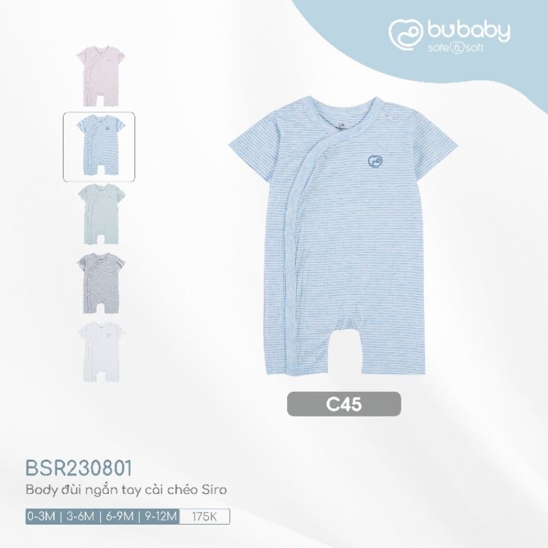 Body đùi cài chéo Bubaby 0M-12M