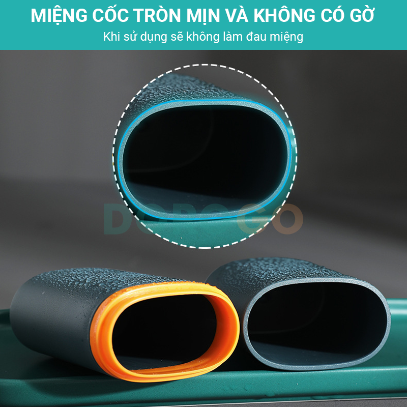 Hộp đựng bàn chải đánh răng du lịch lọ cốc để kem đánh răng mini DOROGO - HBC1