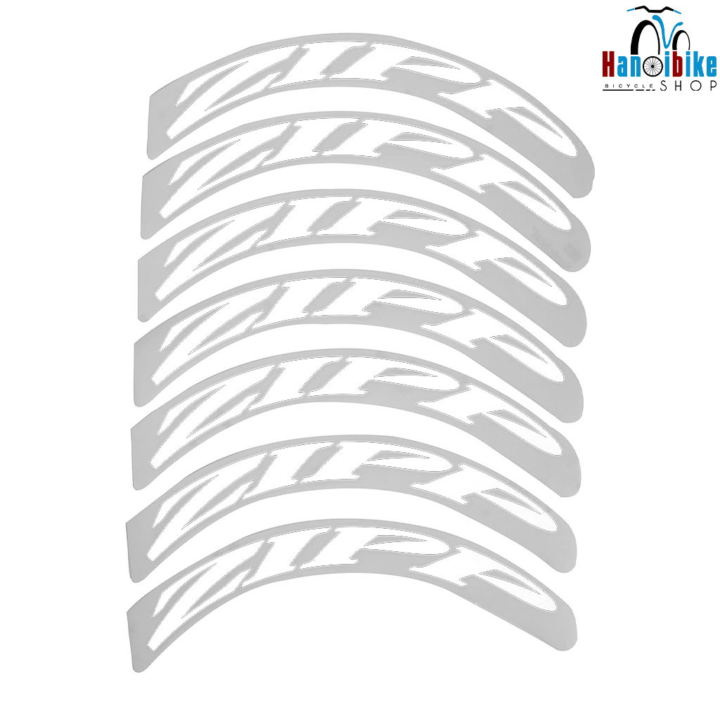 Tem dán vành xe đạp Fixed Gear bánh 4cm ZIPP