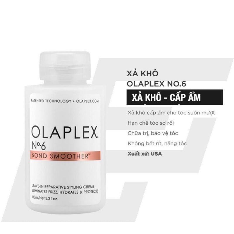 TINH DẦU OLAPLEX 7 BONDING OIL 30ML hoặc XẢ KHÔ OLAPLEX 6 100ML