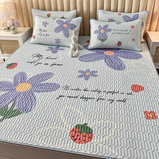 Chiếu điều hoà 1m62m 2m*2m2 cao su non vải tencel hoạ tiết dễ thương
