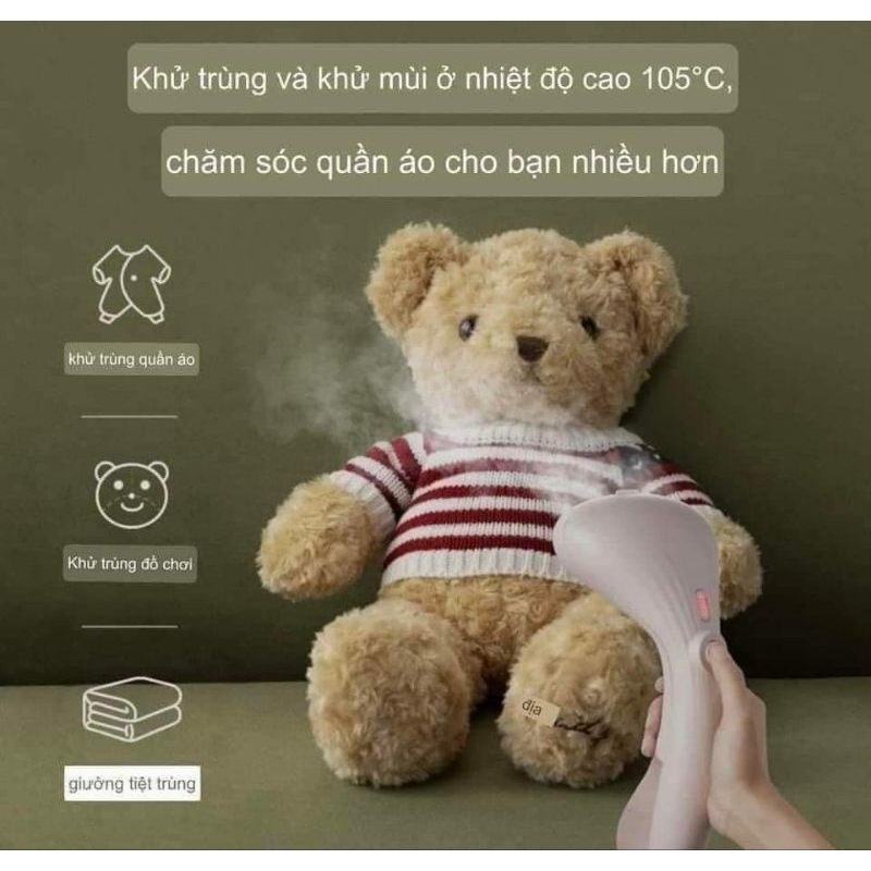 Bàn Là Hơi Cầm Tay Bear Siêu Nhẹ, tiện dụng, kiểu dáng thời trang GTJ-C10Y5
