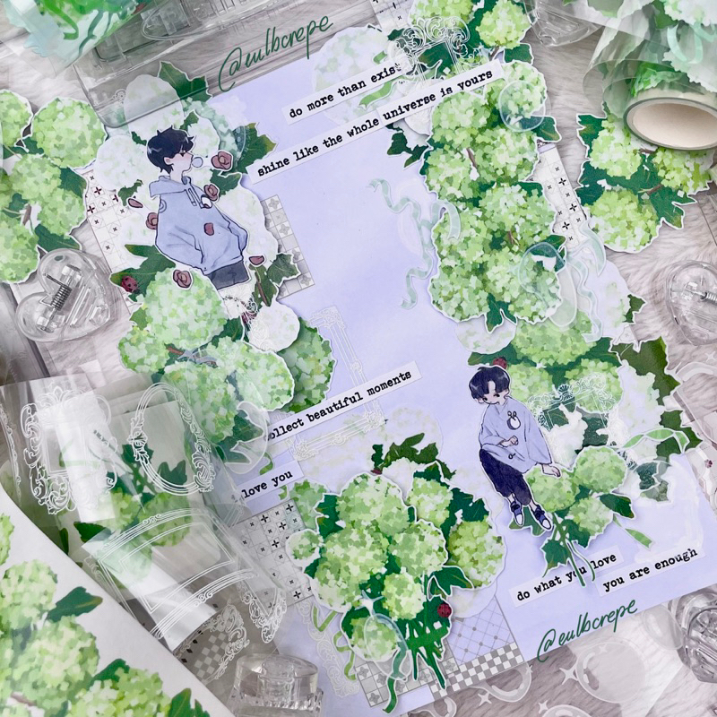 5 mẫu băng dính washi tape nhân vật của Enoma Studio