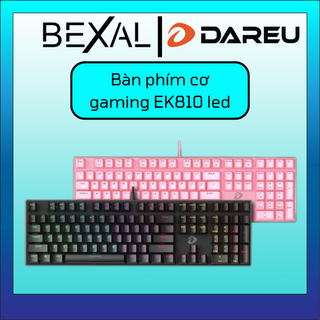 Bàn phím cơ dareu ek810 pink / black bexal du20