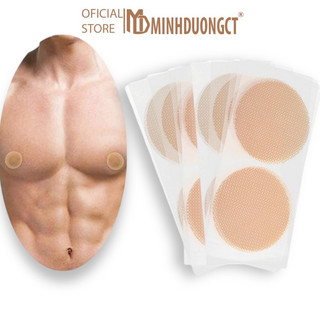 Dán Ti Nam -  Set 10 miếng dán đầu ti vô hình bảo vệ ngực cho nam [Minhduongct]