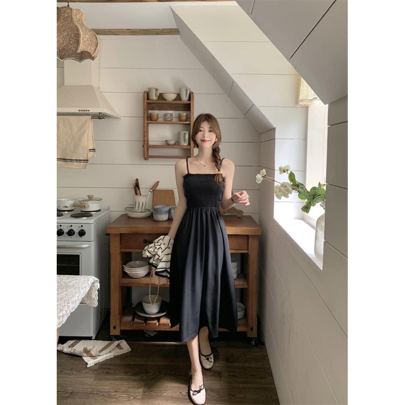 Váy hai dây nữ HM auth