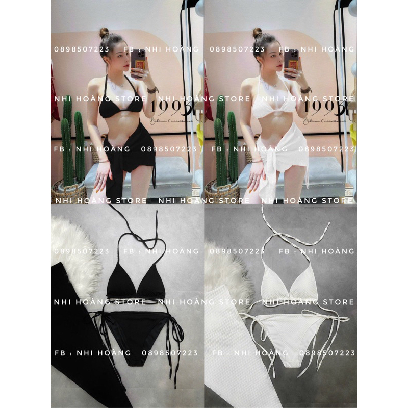 Set bikini kèm ảnh thật - bên mình đa số đều làm mút khách lưu ý phân loại nhé 🥰  🥰🥰