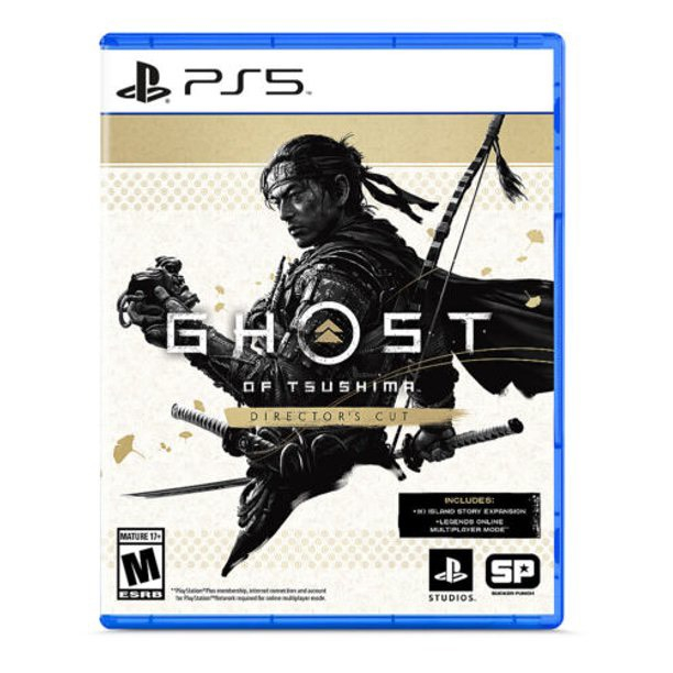 Đĩa Game Ps5/Ps4 : Ghost of Tsushima Director's Cut hệ US