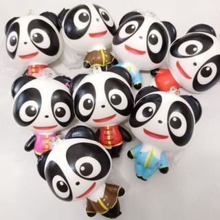 Squishy móc khoá Panda Kungfu