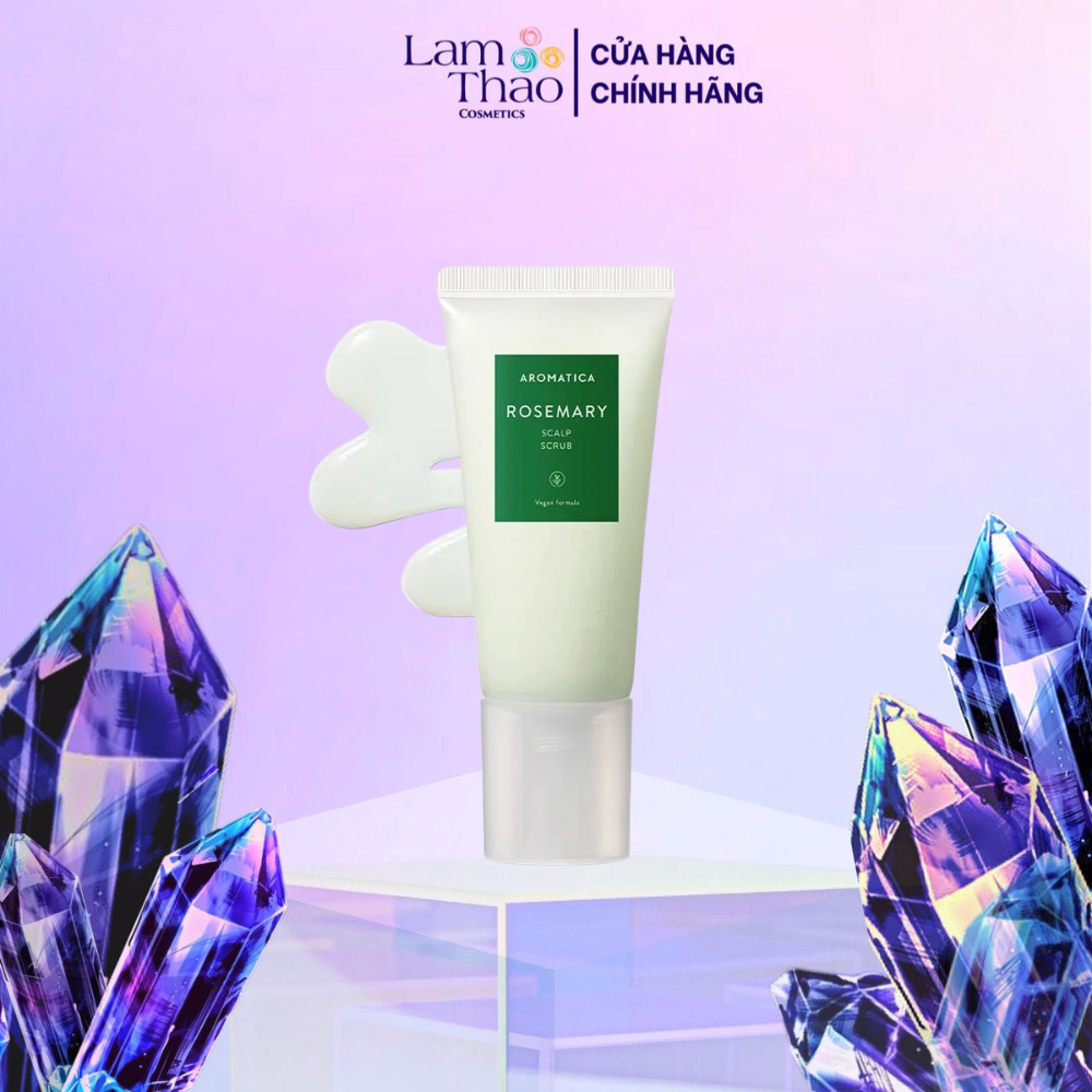 Tẩy Da Chết Da Đầu Aromatica Rosemary Scalp Scrub 165g