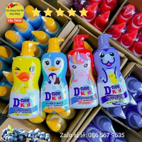 Sữa Tắm Gội cho trẻ em Dnee Kids 400ml Thái Lan