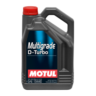 Dầu nhớt motul 15w40 ci-4/sl multigrade d-turbo 5l dành cho động cơ dầu/xăng cho xe tải, xe bán tải, ô tô
