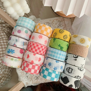 Balltest🎨Cuộn Băng Dán Quấn Ngón Tay Co Dãn, Cuộn Băng Quấn Viết Chữ 4.5m