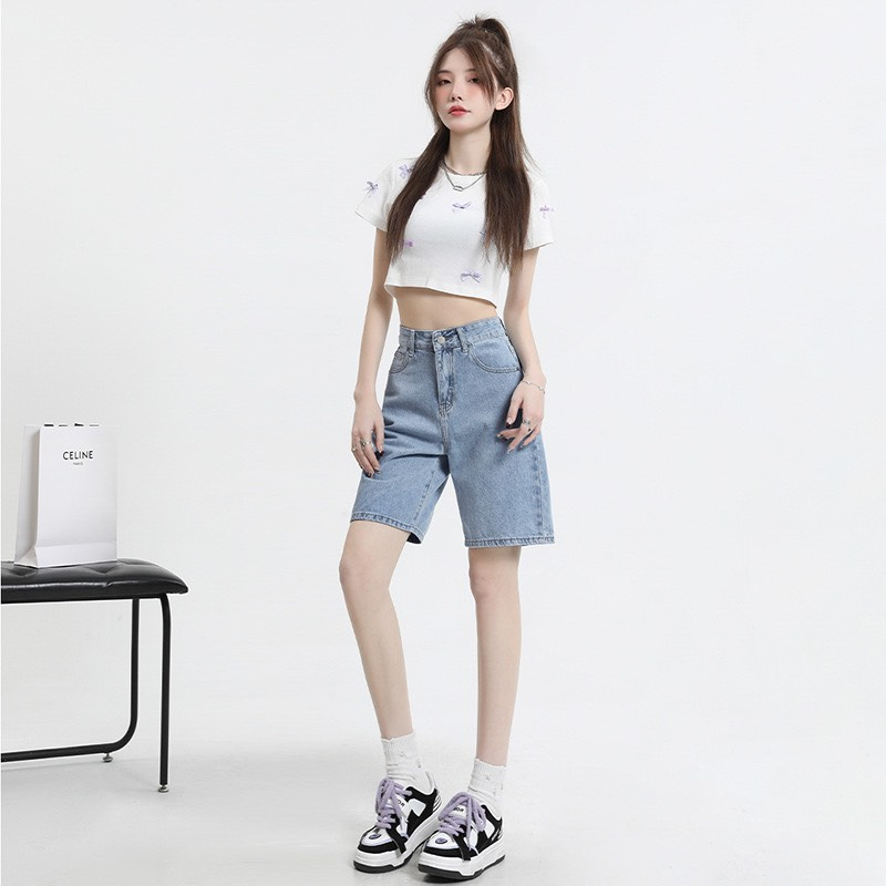 Quần Short jean nữ SIKY chất bò trơn mềm xinh xắn - SIKY 001