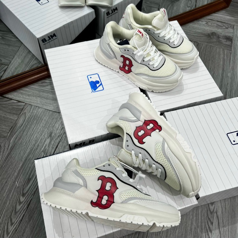 Giày thể thao MLB Bigball Chunky Lite Sd trắng đen - Bản Cao Cấp Nhất