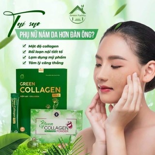 Hộp 30 gói Diệp lục colagen chính hãng