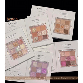Bảng phấn mắt 9 màu UNLEASHIA Glitter Eye Palette