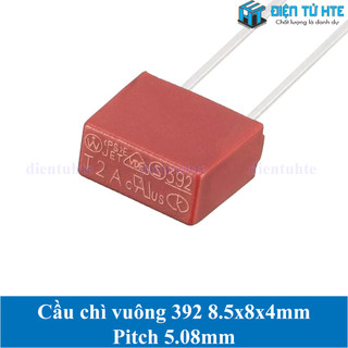 Cầu chì vuông 392 8.5x8x4mm pitch 5.08mm 250v