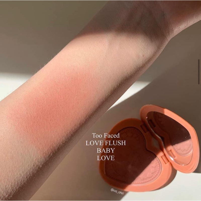 Phấn má Too Faced fullsize màu Love Hangove, Baby Love
