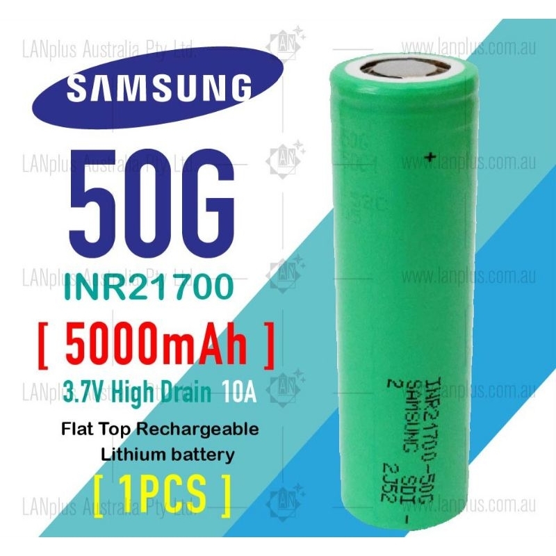 Pin Samsung 50G  21700, dl 5000 mah