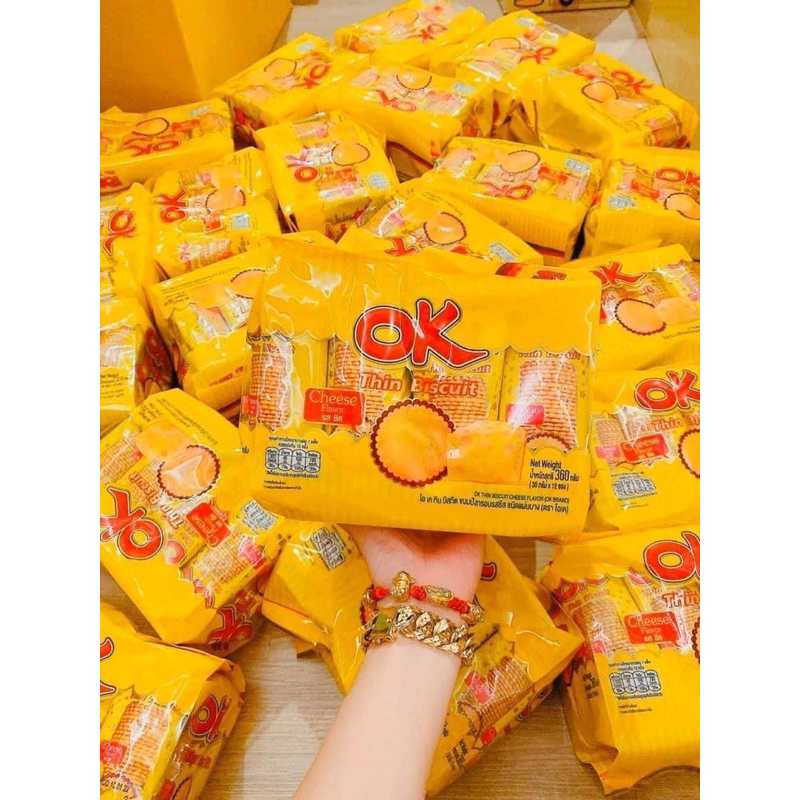 BÁNH QUY OK BƠ PHÔ MAI CHUẨN THÁI LAN