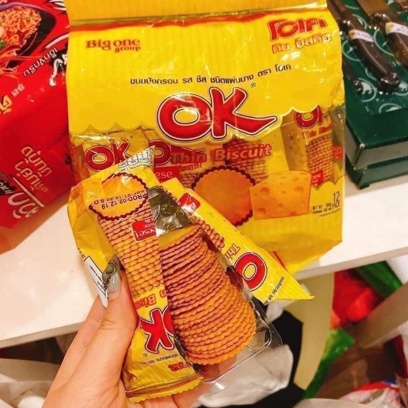 BÁNH QUY OK BƠ PHÔ MAI CHUẨN THÁI LAN