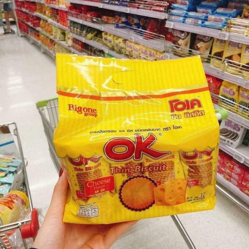 BÁNH QUY OK BƠ PHÔ MAI CHUẨN THÁI LAN