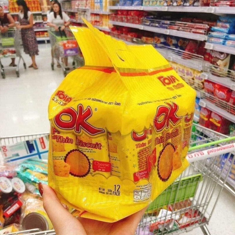 BÁNH QUY OK BƠ PHÔ MAI CHUẨN THÁI LAN