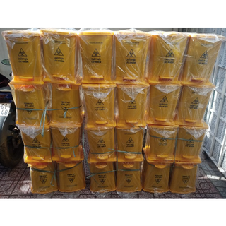 Thùng rác y tế đạp trung 15 lít