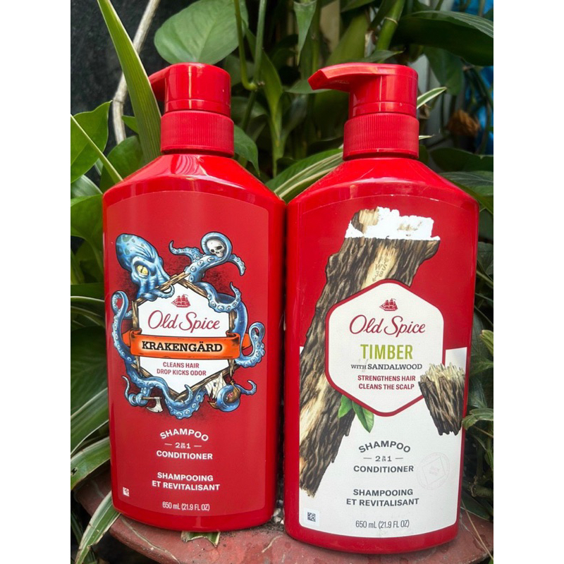 Dầu Gội Đầu 2 In 1 Old Spice Krakengard 650ML (Dầu Gội Xả)