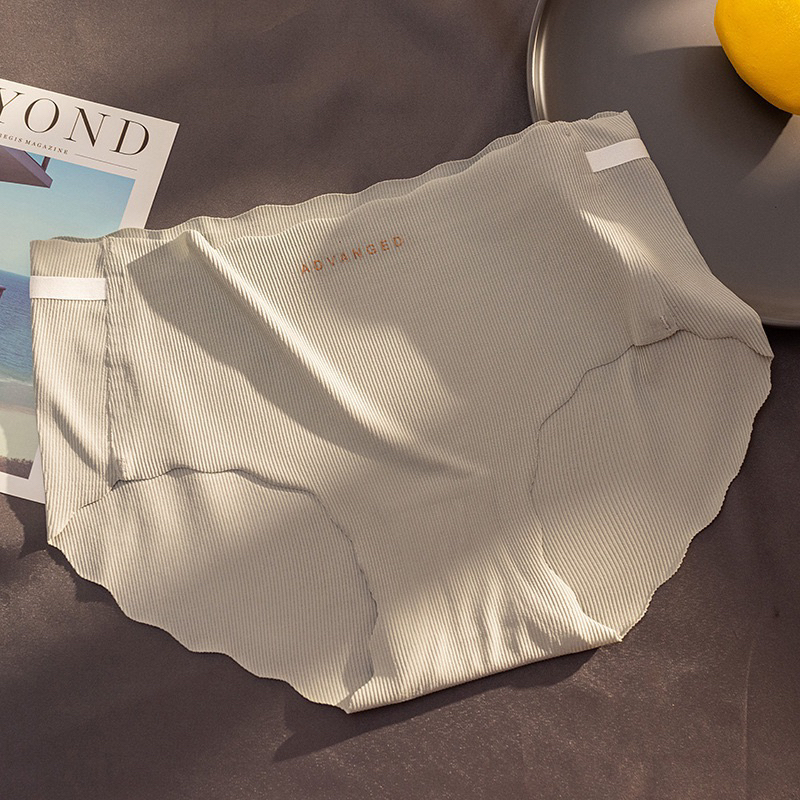 Quần Lót Tăm Viền Lượn Sóng Siêu Mát Ôm Eo